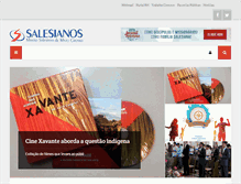 Tablet Screenshot of missaosalesiana.org.br